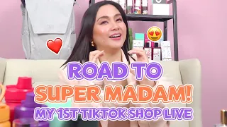 Road to Super Madam! Behind the Scenes of My 1st TikTok Shop Live | Mariel Padilla Vlogs