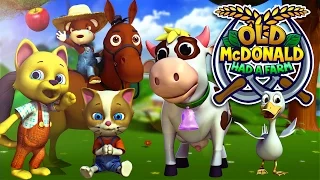 Old MacDonald Had a Farm | Popular Nursery Rhymes & Children Songs by appMink ft  Farm Animals