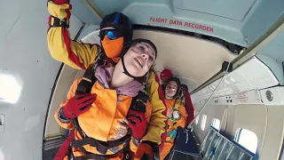 Мечты сбываются 👍🏻 прыжок с парашютом с инструктором в СПб