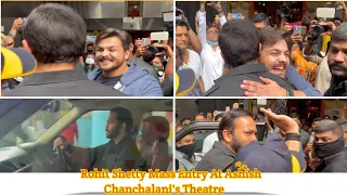 Rohit Shetty Mass Entry At @ashishchanchlanivines Theater | Sooryavanshi