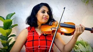 Pookal Pookkum | Violin Cover | Madrasapattinam | Veda Mithra |