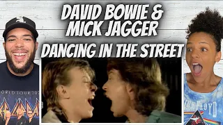 SO FUN! FIRST TIME HEARING David Bowie & Mick Jagger - Dancing In The Street REACTION
