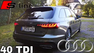 2020 Audi A4 Avant 40 TDI (190 PS) S-line Facelift Was ist neu? - POV Review, Fahrbericht