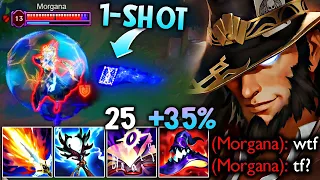 TWISTED FATE IS * OVER POWERED * (BLUE CARD ONESHOTS)