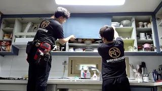 Korean Interior Film Master. Remodeling Old Mother's Kitchen