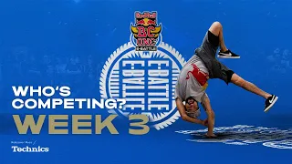 Who’s Competing? | WEEK 3 | Red Bull BC One E-Battle 2020