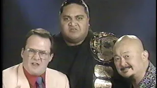 Yokozuna (with Cornette & Fuji) Promo [1993-12-12]