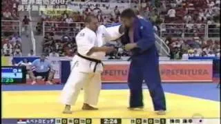 MUNETA,Yasuyuki (JPN)-PETROVIC,Alexander(SRB) 2007 World Judo Championship(m Open)Third round