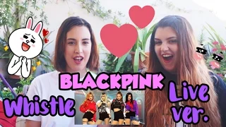 BLACKPINK - '휘파람' (WHISTLE) Inkigayo Live Performance REACTION ~Andie & Carlie~