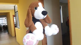 Perro Beagle Amigurumi Crochet - Patrón Paso A Paso Parte 1