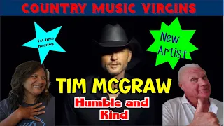 Country Music Reaction | Tim McGraw Reaction | Humble and Kind Reaction