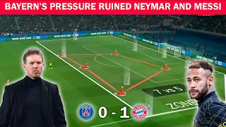 PSG vs Bayern Munich 0-1 Tactical Analysis | How Coman and Davies Ruined Messi and Neymar