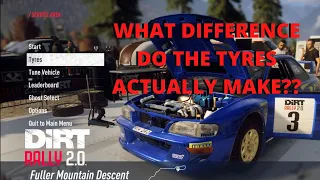 How much difference do the tyres make | Dirt Rally 2.0