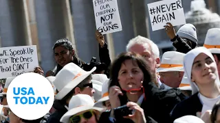 Watch: Thousands rally against gun violence at March for Our Lives protest in Washington, DC