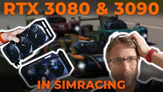 NVIDIA Ampere RTX 3080 and 3090 in iRacing, ACC and F1 2020 - is it worth it?