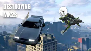 Deluxo Destroys Oppressor MK2s | Trolling God Mode Griefers | GTA 5 Online