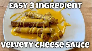 Three Ingredient Cheese Sauce - So Easy, So Keto, So Customizable