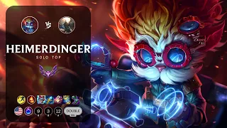 Heimerdinger Top vs Pantheon - NA Master Patch 13.8