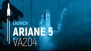 Flight VA204 – Arabsat-5C / SES-2 | Ariane 5 Launch | Arianespace