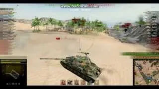 world of tanks жёсткий нагиб на ис 7 на карте песчаная река. нагибаем раков.