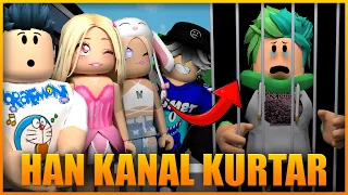 HAN KANAL KURTAR 10000 ROBUX KAZAN | ROBLOX BROOKHAVEN KAPIŞMALARI | HAN KRAL EKİP