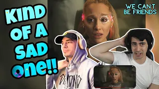 Ariana Grande - we can't be friends (wait for your love) (official music video) (Reaction)