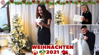 BESCHERUNG WEIHNACHTEN 2021🎄GESCHENKE ÖFFNEN 🎁 HEILIGABEND SPEZIAL