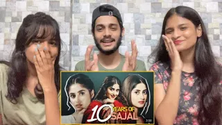 Indians React to- 10 Years Of SAJAL ALY | WhatTheFam Reactions!!