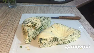 Влейте уксус в молоко! Всего два ингредиента!Сыр 🧀 Домашний с зеленью !