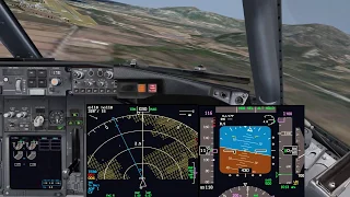 B738 CALVI CIRCLING APPROACH RWY36