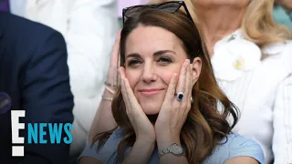 Kate Middleton's Many Facial Expressions Win Wimbledon | E! News