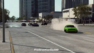 NFS Heat: Cars & Coffee PT.3| Cars Leaving/Fly-bys/Burnouts/Revs