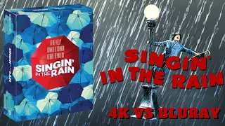 Singin' In The Rain 4k Bluray Ultimate Collector's Edition Unboxing. 4k Vs Bluray Picture Comparison