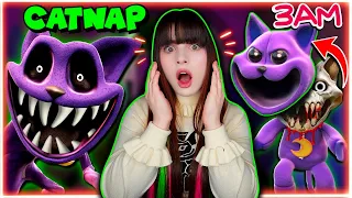 ❌ JAMÁS JUEGUES TALKING CATNAP a las 3:00 A.M!! 😰🟣 *Le quité la CARA*