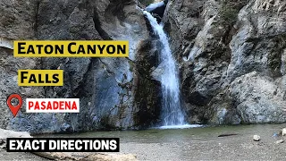 Hiking Guide, Eaton Canyon Falls Waterfall, Pasadena, CA. Directions, Maps, Parking