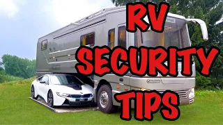 RV Security Tips - Prevent Theft and Stay Safe