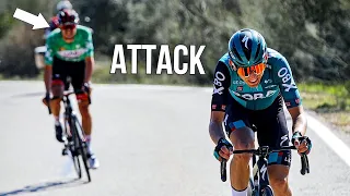 How to use Teammates to Win a Cycling Race | Vuelta a Andalucia 2022 Stage 5
