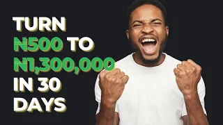 #FootballBetting MAKE 1 MILLION IN 30 DAYS WITH 500 NAIRA INVESTMENT