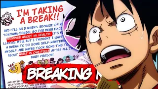 BREAKING* Eiichiro Oda Reveals The REAL REASON For The Hiatus (The One Piece)