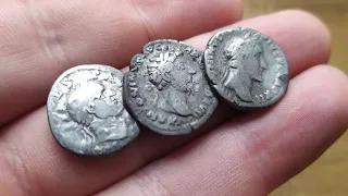 Римські денарії - срібні монети, яким майже 2000 років! Благодійні лоти на потреби ЗСУ!