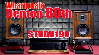 [SRS] Wharfedale Denton 80th / Sony STRDH190 /Bookshelf Speakers / Integrated Amplifier-Sound Demo