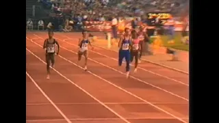 Evelyn  Ashford  vs  Heike  Drechsler  200m  AMAZING  RUN  ( Bruxelles Memorial  Van  Damme 1986 )