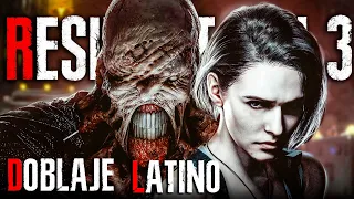 RESIDENT EVIL 3 REMAKE Pelicula Completa Español Latino 4K | Doblaje Latino RE3 Historia