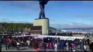 Парад на День ВМФ 2015 в Североморске
