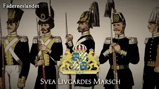 Kingdom of Sweden Military March - "Svea Livgardes Marsch"