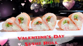 Valentine’s Day Sushi Roll - Heart Shaped Sushi Recipe