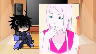 🍅Sasuke React to Sakura Vs Kunoichi's 🌸 || Sasusaku? 🍅🌸 Gacha club || 1/1