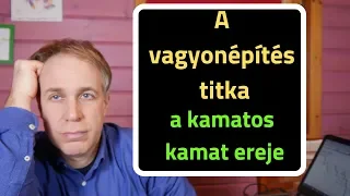 A vagyonépítés titka, a kamatos kamat ereje