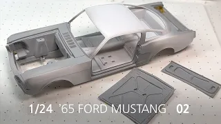 FORD MUSTANG FASTBACK 1/24 REVELL - part 02