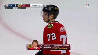 CHICAGO BLACKHAWKS vs FLORIDA PANTHERS (SHOOTOUT) Nov 29